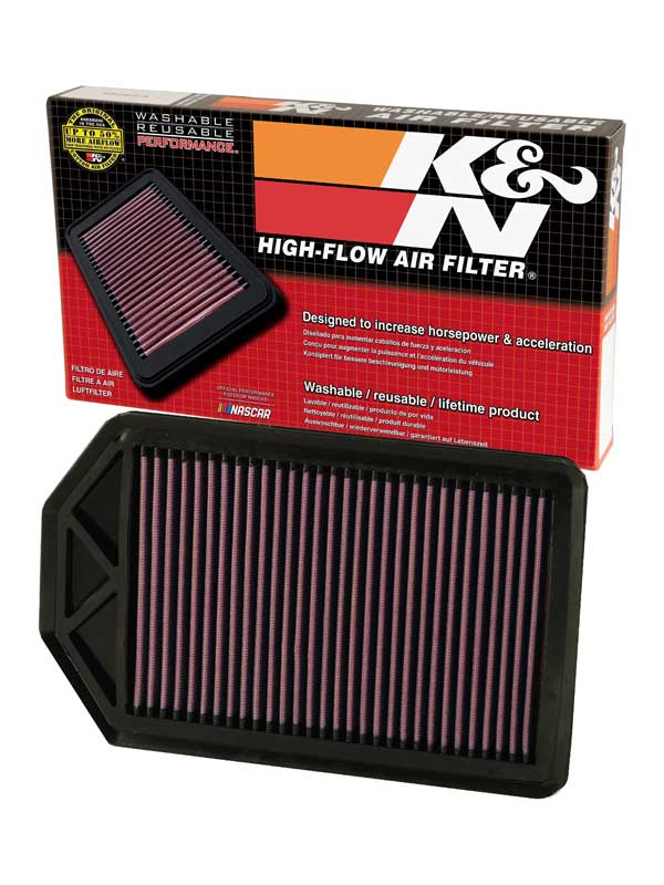 K&N 33-2377 Replacement Air Filter for Select Honda CR-V