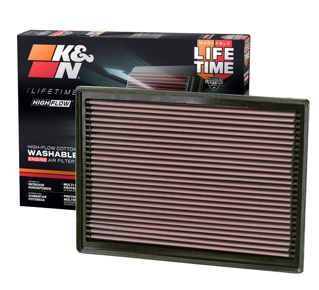 K&N 33-2391 Replacement Air Filter for Select Dodge Sprinter 2500, Dodge Sprinter 3500, Freightliner Sprinter 1500, Freightliner Sprinter 2500, Freightliner Sprinter 3500, Mercedes-Benz Sprinter, Mercedes-Benz Sprinter 1500, Mercedes-Benz Sprinter 2500,