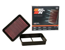 Load image into Gallery viewer, K&amp;N 33-2392 Replacement Air Filter for Select Mitsubishi Lancer, Mitsubishi Outlander, Mitsubishi Outlander Sport