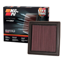 Load image into Gallery viewer, K&amp;N 33-2399 Replacement Air Filter for Select INFINITI EX35, INFINITI EX37, INFINITI G25, INFINITI G35, INFINITI G37, INFINITI Q40, INFINITI Q60, INFINITI QX50, Nissan 350Z, Nissan 370Z