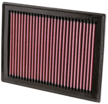 Load image into Gallery viewer, K&amp;N 33-2409 Replacement Air Filter for Select INFINITI FX35, INFINITI FX37, INFINITI FX50, INFINITI M56, INFINITI Q50, INFINITI Q60, INFINITI Q70, INFINITI Q70L, INFINITI QX70, Nissan Juke, Nissan Rogue, Nissan Rogue Select, Nissan Sentra, Nissan Tsuru,