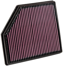 Load image into Gallery viewer, K&amp;N 33-2418 Replacement Air Filter for Select Volvo S60, Volvo S80, Volvo V60, Volvo V70, Volvo XC60, Volvo XC70