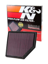 Load image into Gallery viewer, K&amp;N 33-2418 Replacement Air Filter for Select Volvo S60, Volvo S80, Volvo V60, Volvo V70, Volvo XC60, Volvo XC70