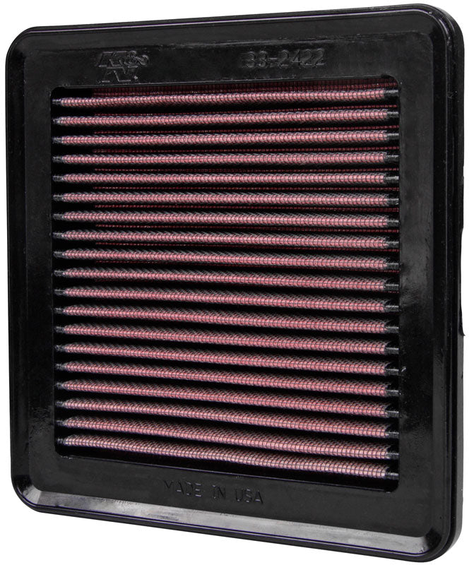 K&N 33-2422 Replacement Air Filter for Select Honda City, Honda Fit