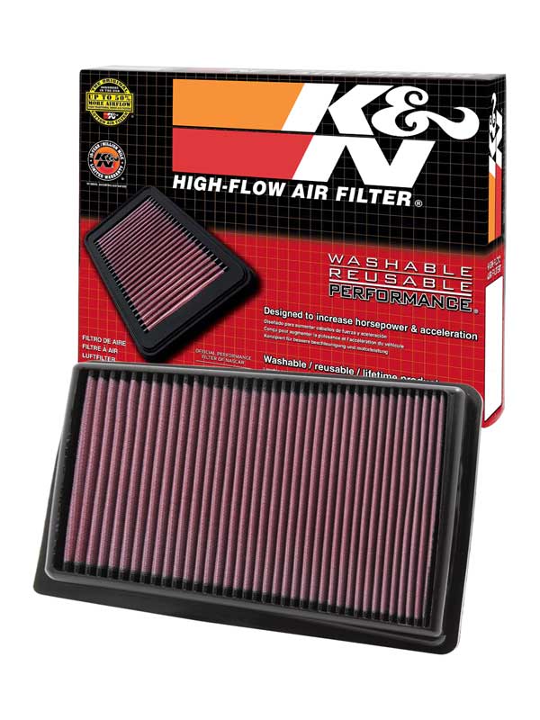 K&N 33-2426 Replacement Air Filter for Select Hyundai Equus, Hyundai Genesis, Kia K900