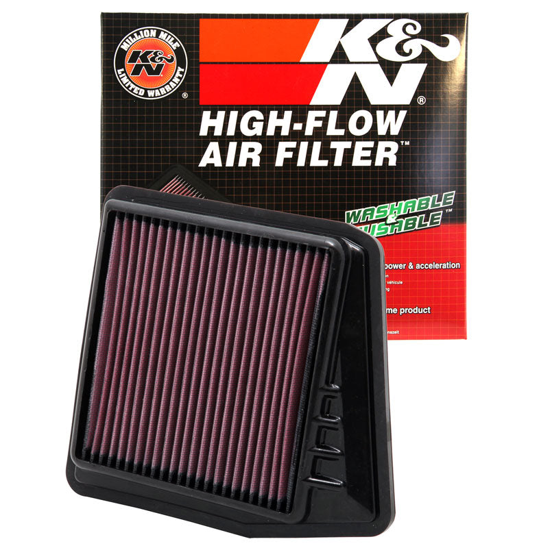 K&N 33-2430 Replacement Air Filter for Select Acura TSX