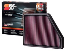 Load image into Gallery viewer, K&amp;N 33-2434 Replacement Air Filter for Select Chevrolet Camaro