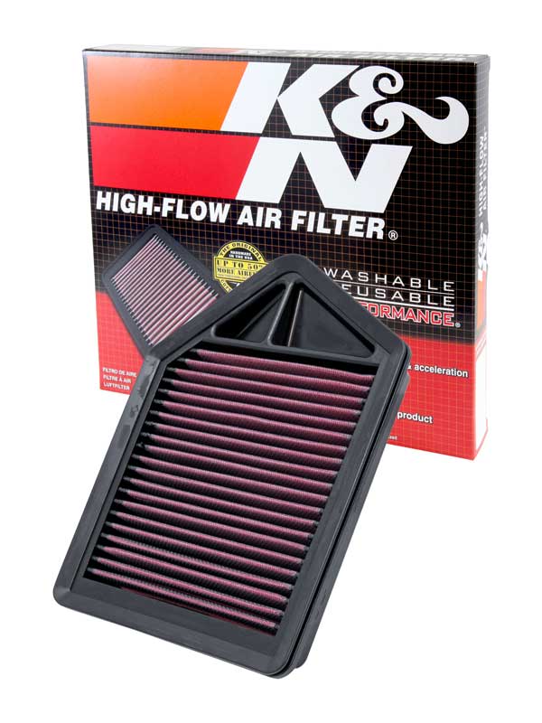 K&N 33-2437 Replacement Air Filter for Select Honda CR-V