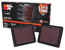 Load image into Gallery viewer, K&amp;N 33-2440 Replacement Air Filter for Select INFINITI M35, INFINITI M37, INFINITI Q70, INFINITI Q70L