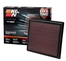 Load image into Gallery viewer, K&amp;N 33-2443 Replacement Air Filter for Select Lexus ES250, Lexus ES350, Lexus LC500h, Lexus NX200t, Lexus NX250, Lexus NX300, Lexus NX350, Lexus RX350, Lexus RX350L, Lexus TX350, Mitsubishi L200, Toyota 4Runner, Toyota Avalon, Toyota Camry, Toyota GR