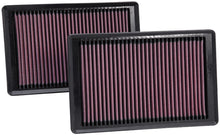 Load image into Gallery viewer, K&amp;N 33-2445 Replacement Air Filter for Select Jaguar XK, Jaguar XKR, Jaguar XKR-S