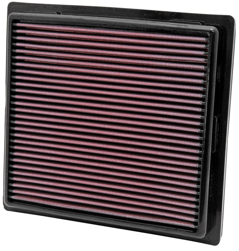 K&N 33-2457 Replacement Air Filter for Select Dodge Durango, Jeep Grand Cherokee, Jeep Grand Cherokee WK