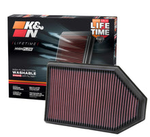 Load image into Gallery viewer, K&amp;N 33-2460 Replacement Air Filter for Select Chrysler 300, Dodge Challenger, Dodge Charger