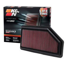 Load image into Gallery viewer, K&amp;N 33-2461 Replacement Air Filter for Select Honda Odyssey