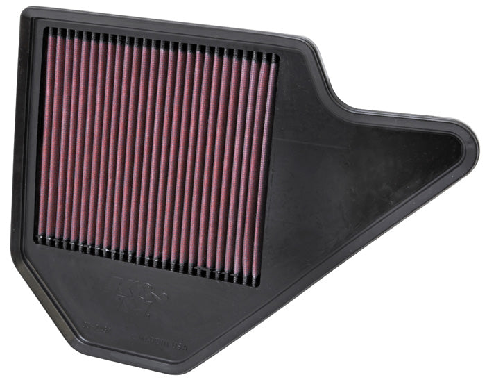 K&N 33-2462 Replacement Air Filter for Select Chrysler Town & Country, Dodge Grand Caravan, Ram C/V, Volkswagen Routan