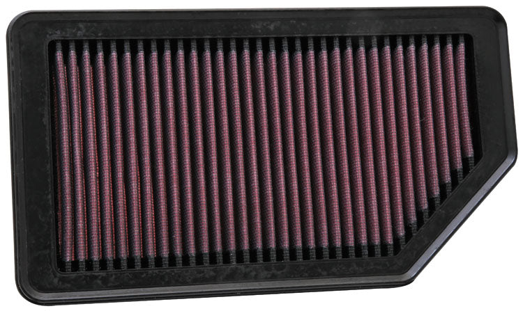 K&N 33-2472 Replacement Air Filter for Select Dodge Attitude, Hyundai Accent, Hyundai Veloster, Kia Rio, Kia Soul
