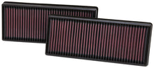 Load image into Gallery viewer, K&amp;N 33-2474 Replacement Air Filter for Select Mercedes-Benz CL500, Mercedes-Benz CL550, Mercedes-Benz CL63 AMG, Mercedes-Benz CLS500, Mercedes-Benz CLS550, Mercedes-Benz CLS63 AMG, Mercedes-Benz CLS63 AMG S, Mercedes-Benz E500, Mercedes-Benz E550,