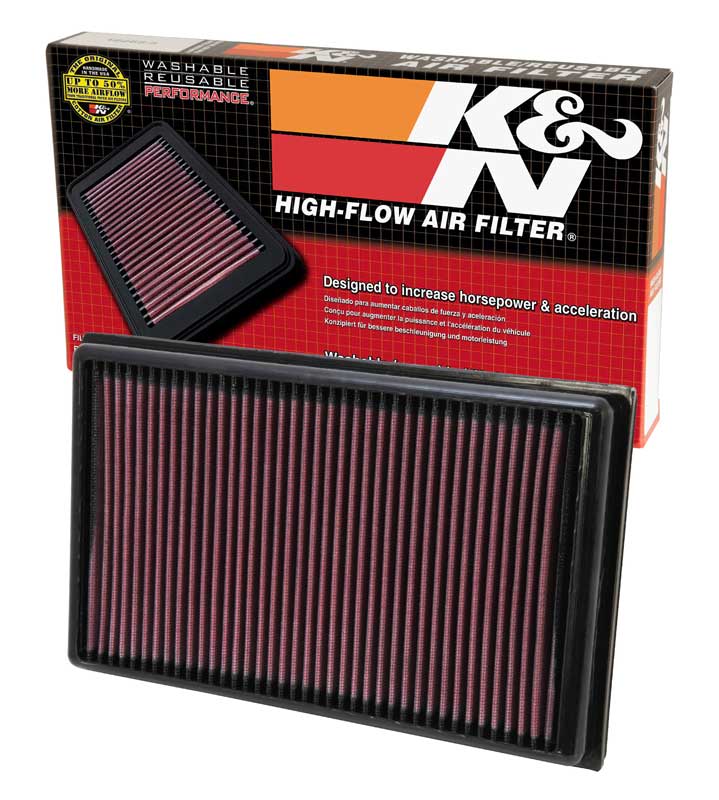 K&N 33-2475 Replacement Air Filter for Select Chevrolet Impala, Chevrolet Impala Limited