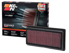 Load image into Gallery viewer, K&amp;N 33-2056 Replacement Air Filter for Select Dodge Ram 2500, Dodge Ram