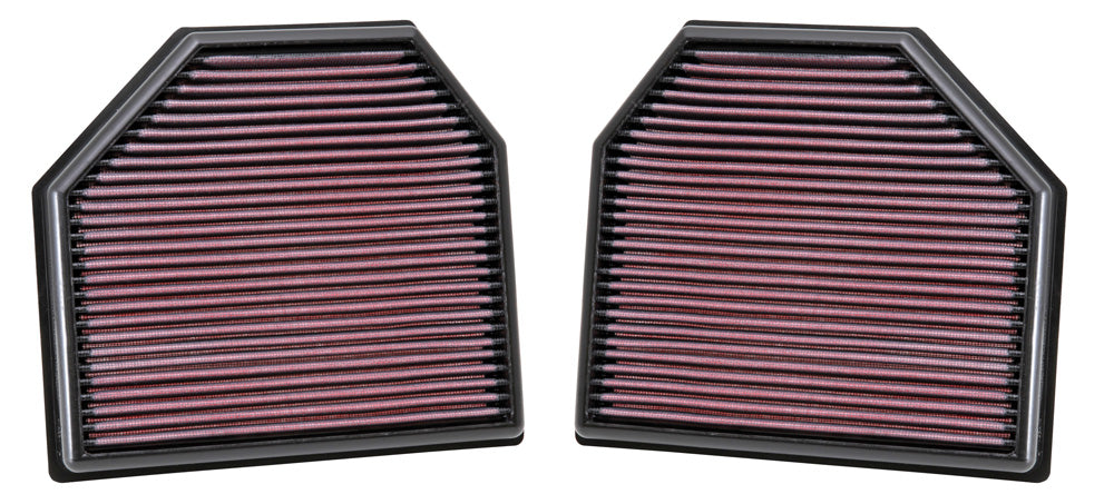 K&N 33-2488 Replacement Air Filter for Select BMW M2, BMW M3, BMW M4, BMW M5, BMW M6, BMW M6 Gran Coupe