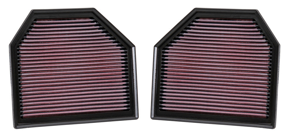 K&N 33-2488 Replacement Air Filter for Select BMW M2, BMW M3, BMW M4, BMW M5, BMW M6, BMW M6 Gran Coupe