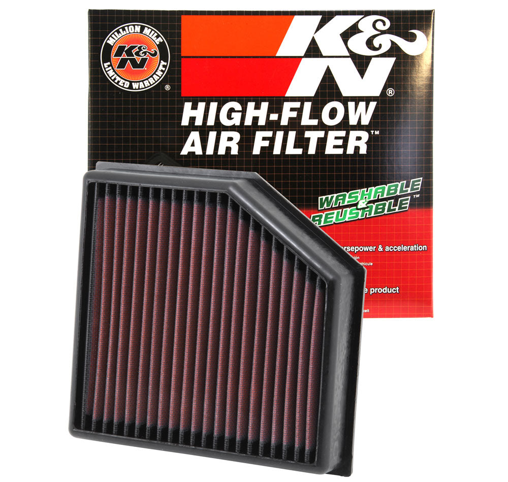 K&N 33-2491 Replacement Air Filter for Select Dodge Dart