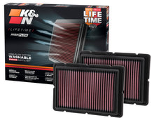Load image into Gallery viewer, K&amp;N 33-2494 Replacement Air Filter for Select Ferrari 360, Ferrari F430