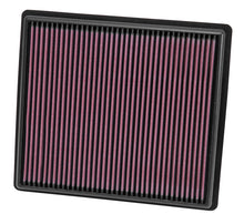 Load image into Gallery viewer, K&amp;N 33-2497 Replacement Air Filter for Select Buick Regal, Chevrolet Impala, Chevrolet Malibu, Chevrolet Malibu Limited