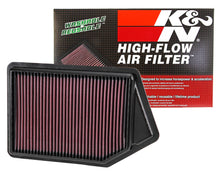 Load image into Gallery viewer, K&amp;N 33-2498 Replacement Air Filter for Select Acura TLX, Honda Accord