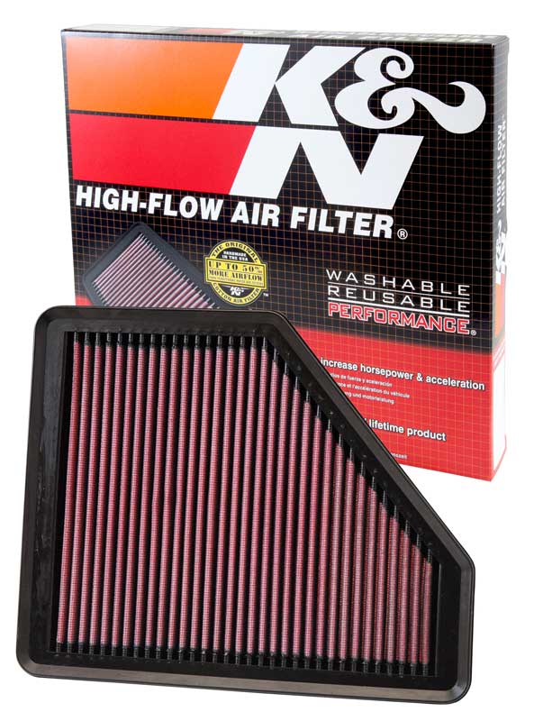 K&N 33-2958 Replacement Air Filter for Select Hyundai Genesis Coupe