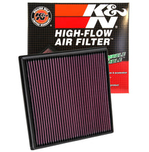 Load image into Gallery viewer, K&amp;N 33-2966 Replacement Air Filter for Select Buick Cascada, Buick Verano, Cadillac SRX, Chevrolet Cruze, Chevrolet Cruze Limited