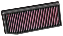 Load image into Gallery viewer, K&amp;N 33-3007 Replacement Air Filter for Select Renault Captur, Renault Clio, Renault Duster, Renault Logan, Renault Sandero