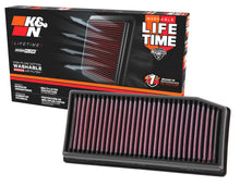 Load image into Gallery viewer, K&amp;N 33-3007 Replacement Air Filter for Select Renault Captur, Renault Clio, Renault Duster, Renault Logan, Renault Sandero