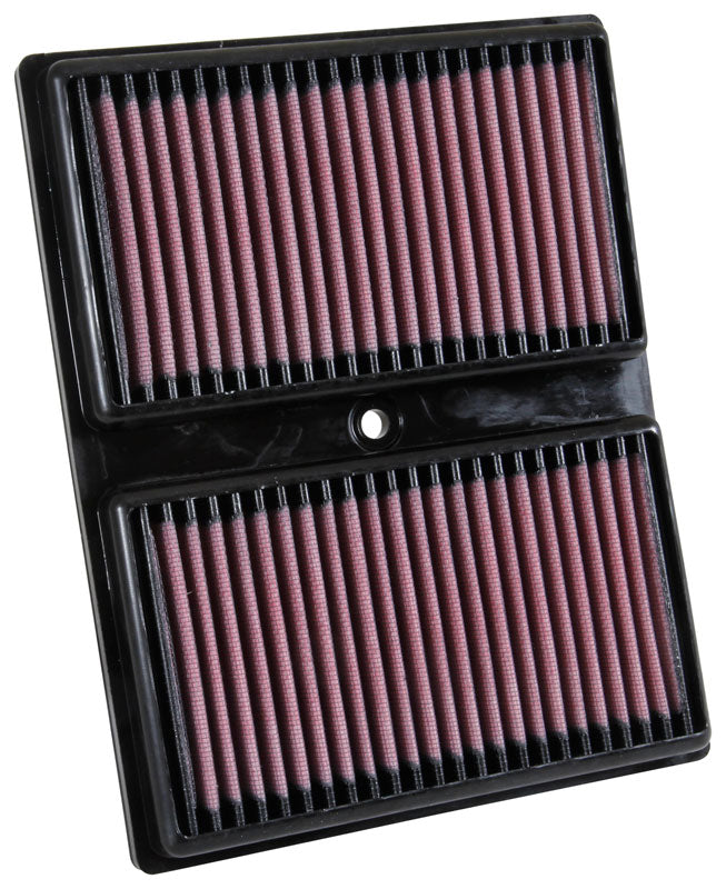 K&N 33-3037 Replacement Air Filter for Select Audi A1, Seat Ibiza, Seat Toledo, Volkswagen Polo
