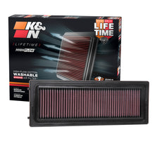 Load image into Gallery viewer, K&amp;N 33-3071 Replacement Air Filter for Select Alfa Romeo Giulia, Alfa Romeo Stelvio