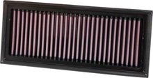 Load image into Gallery viewer, K&amp;N 33-3072 Replacement Air Filter for Select Mercedes-Benz C63 AMG, Mercedes-Benz C63 AMG S, Mercedes-Benz G500, Mercedes-Benz G550, Mercedes-Benz G550 4x4, Mercedes-Benz GLC63 AMG, Mercedes-Benz GLC63 AMG S