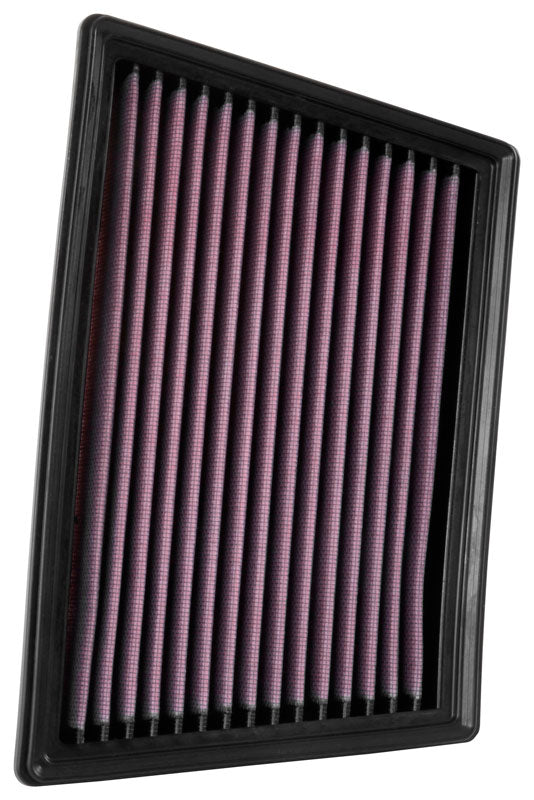 K&N 33-3073 Replacement Air Filter for Select Jaguar E-Pace, Land Rover Discovery Sport, Land Rover Range Rover Evoque