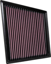 Load image into Gallery viewer, K&amp;N 33-3075 Replacement Air Filter for Select Jaguar F-Pace, Jaguar XE, Jaguar XF, Land Rover Range Rover Velar