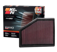 Load image into Gallery viewer, K&amp;N 33-3079 Replacement Air Filter for Select BMW 520i, BMW 530e, BMW 530e xDrive, BMW 530i, BMW 530i xDrive, BMW 540d xDrive, BMW 540i, BMW 540i xDrive, BMW 640i xDrive Gran Turismo, BMW 740e xDrive, BMW 740i, BMW 740i xDrive, BMW 745Le xDrive, BMW