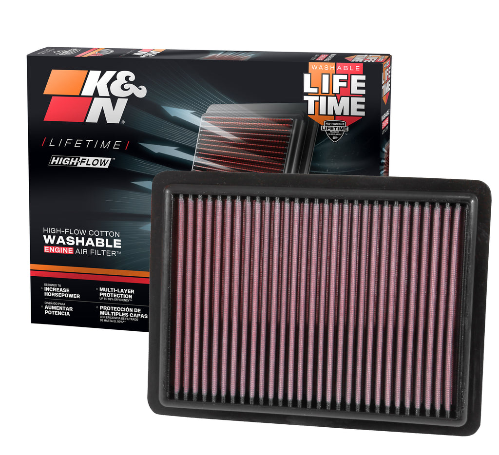 K&N 33-3096 Replacement Air Filter for Select Acura RDX