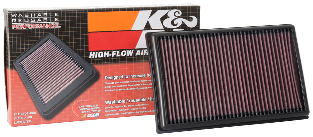 K&N 33-3111 Replacement Air Filter for Select Audi A1, Cupra Formentor, Seat Ibiza, Volkswagen Polo