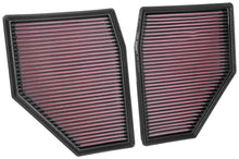 Load image into Gallery viewer, K&amp;N 33-3128 Replacement Air Filter for Select BMW 760i xDrive, BMW M5, BMW M8, BMW M8 Gran Coupe