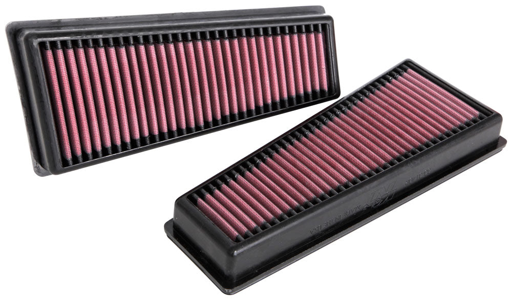 K&N 33-3140 Replacement Air Filter for Select Mercedes-Benz AMG GT 63, Mercedes-Benz AMG GT 63 S, Mercedes-Benz AMG GT 63 S E Performance, Mercedes-Benz E63 AMG, Mercedes-Benz E63 AMG S, Mercedes-Benz G63 4x4 Squared AMG, Mercedes-Benz G63 AMG,