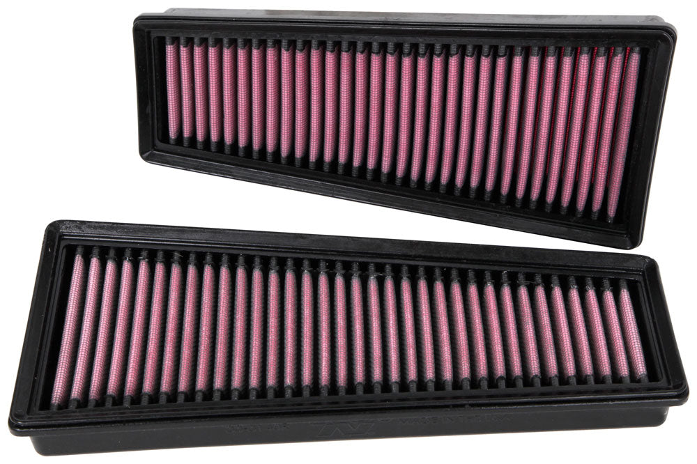 K&N 33-3140 Replacement Air Filter for Select Mercedes-Benz AMG GT 63, Mercedes-Benz AMG GT 63 S, Mercedes-Benz AMG GT 63 S E Performance, Mercedes-Benz E63 AMG, Mercedes-Benz E63 AMG S, Mercedes-Benz G63 4x4 Squared AMG, Mercedes-Benz G63 AMG,