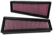 Load image into Gallery viewer, K&amp;N 33-3140 Replacement Air Filter for Select Mercedes-Benz AMG GT 63, Mercedes-Benz AMG GT 63 S, Mercedes-Benz AMG GT 63 S E Performance, Mercedes-Benz E63 AMG, Mercedes-Benz E63 AMG S, Mercedes-Benz G63 4x4 Squared AMG, Mercedes-Benz G63 AMG,