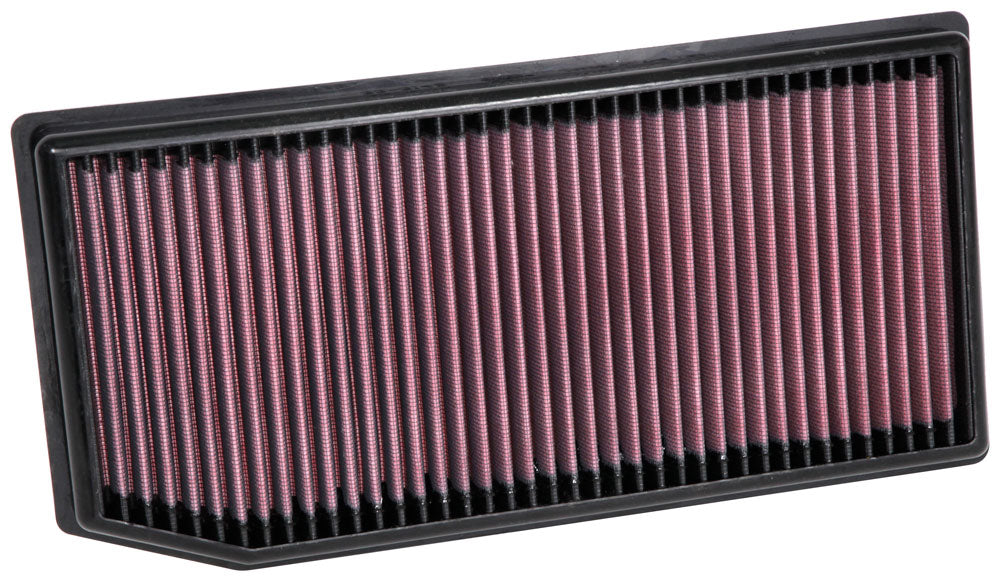 K&N 33-3142 Replacement Air Filter for Select Mercedes-Benz C180, Mercedes-Benz C200, Mercedes-Benz C300, Mercedes-Benz CLS350, Mercedes-Benz E200, Mercedes-Benz E300, Mercedes-Benz E350, Mercedes-Benz GLC300, Mercedes-Benz GLC300e, Mercedes-Benz GLE350