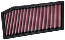Load image into Gallery viewer, K&amp;N 33-3142 Replacement Air Filter for Select Mercedes-Benz C180, Mercedes-Benz C200, Mercedes-Benz C300, Mercedes-Benz CLS350, Mercedes-Benz E200, Mercedes-Benz E300, Mercedes-Benz E350, Mercedes-Benz GLC300, Mercedes-Benz GLC300e, Mercedes-Benz GLE350
