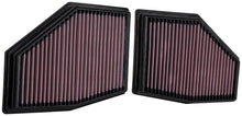 Load image into Gallery viewer, K&amp;N 33-3155 Replacement Air Filter for Select BMW 750i xDrive, BMW M550i xDrive, BMW M850i xDrive, BMW M850i xDrive Gran Coupe