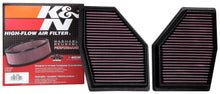 Load image into Gallery viewer, K&amp;N 33-3155 Replacement Air Filter for Select BMW 750i xDrive, BMW M550i xDrive, BMW M850i xDrive, BMW M850i xDrive Gran Coupe