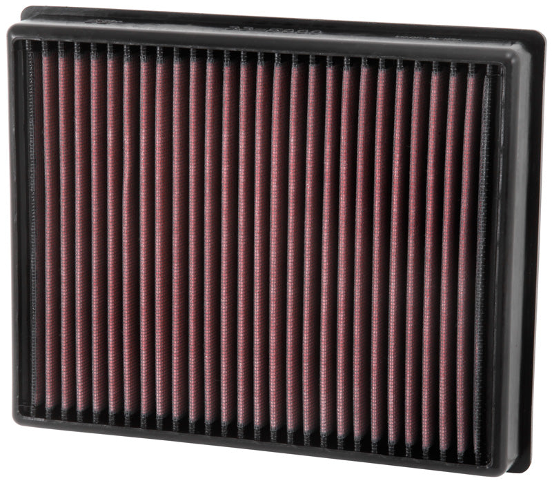 K&N 33-5000 Replacement Air Filter for Select Ford Edge, Ford Fusion, Ford GT, Lincoln Continental, Lincoln MKX, Lincoln MKZ, Lincoln Nautilus